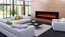 Amantii Amantii Wall/Flush-Mount 72" Electric Fireplace WM-FM-72-8123-BG Fireplace Finished - Electric