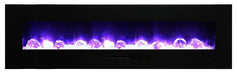 Amantii Amantii Wall/Flush-Mount 72" Electric Fireplace WM-FM-72-8123-BG Fireplace Finished - Electric
