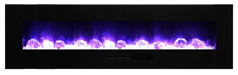 Amantii Amantii Wall/Flush-Mount 72" Electric Fireplace WM-FM-72-8123-BG Fireplace Finished - Electric