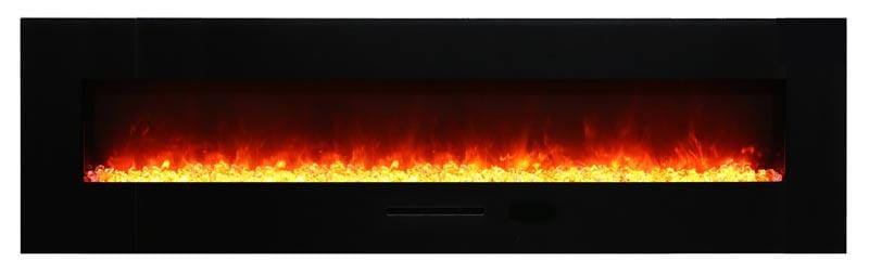 Amantii Amantii Wall/Flush-Mount 72" Electric Fireplace WM-FM-72-8123-BG Fireplace Finished - Electric