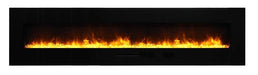 Amantii AmantiiWall/Flush-Mount 88" Electric Fireplace WM-FM-88-10023-BG Fireplace Finished - Electric