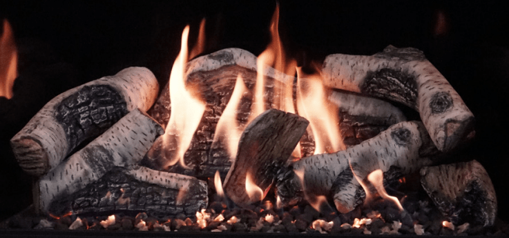 Ambiance Ambiance Eastern Township Birch Logset (Intrigue / Inspiration) - UA0004 UA0004 Fireplace Accessories