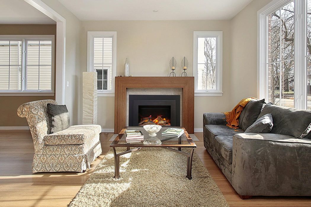 Ambiance Ambiance Fireplaces 30" Electric Insert INS-AMB-30 Fireplace Finished - Electric