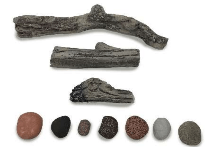 Ambiance Ambiance Fireplaces Additional Driftwood Logs (Illusion 47) AMB1000-DRIFT Fireplace Accessories