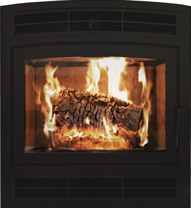 Ambiance Ambiance Fireplaces Arched Traditional Surround (Black Louvres) - UWA600 UWA610 Fireplace Accessories