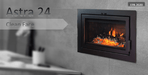 Ambiance Ambiance Fireplaces Astra 24 Wood Fireplace 24AT-01 Fireplace Finished - Wood