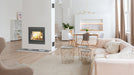 Ambiance Ambiance Fireplaces Astro Duo 38 See-Through Wood Fireplace 38ATD-01 Fireplace Finished - Wood