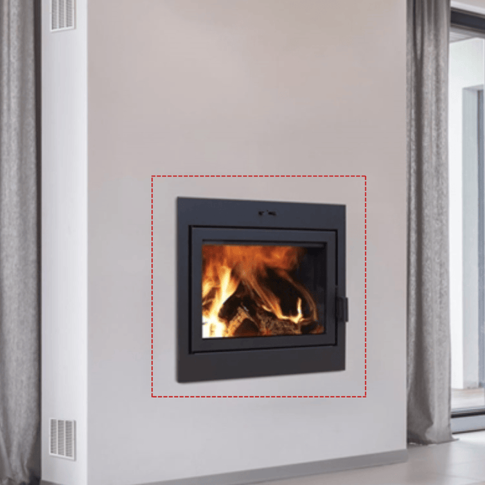 Ambiance Ambiance Fireplaces Clean Face Kit (Rectangular Door) - UWA620 UWA620 Fireplace Accessories