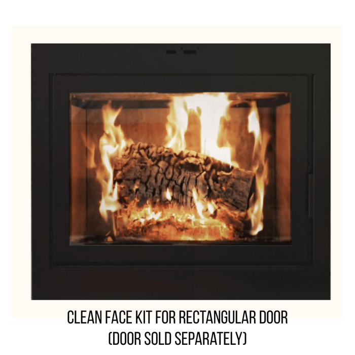 Ambiance Ambiance Fireplaces Clean Face Kit (Rectangular Door) - UWA620 UWA620 Fireplace Accessories