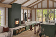 Ambiance Ambiance Fireplaces Elegance 30 Wood Fireplace (Rectangular Door) UW0400 Fireplace Finished - Wood