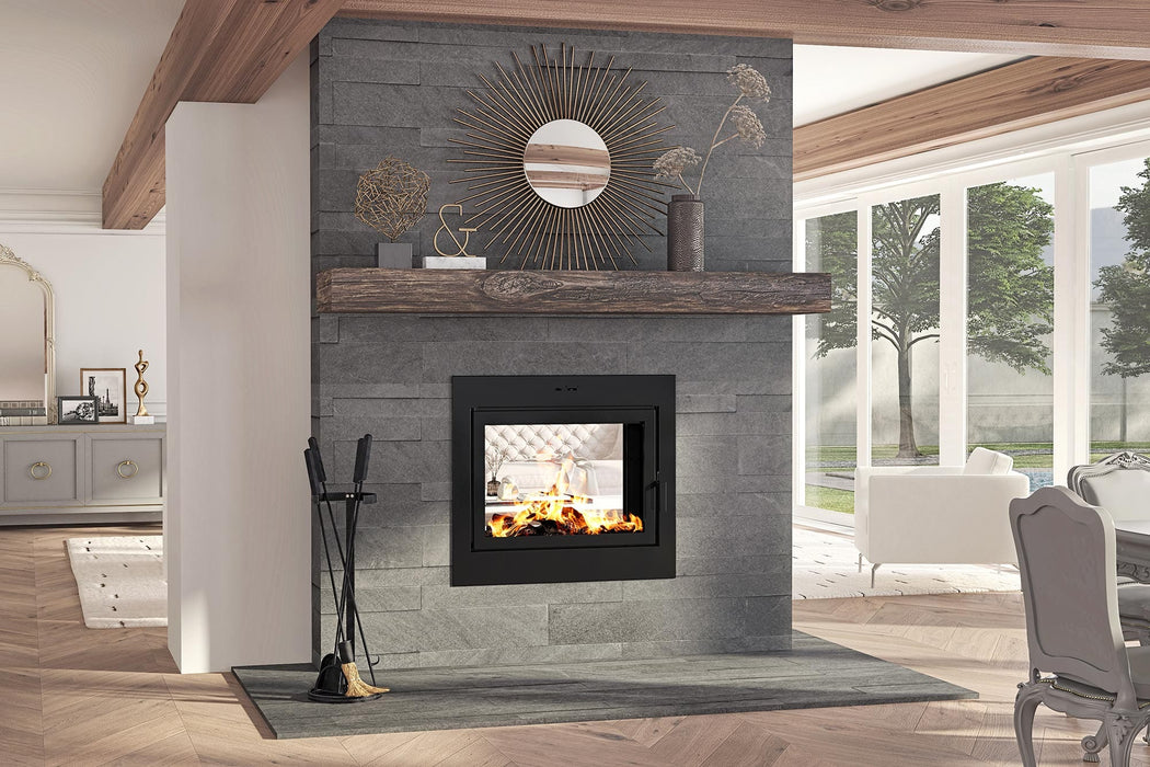 Ambiance Ambiance Fireplaces Elegance 42 See-Thru Built-in Wood Fireplace UW0500 Fireplace Finished - Wood