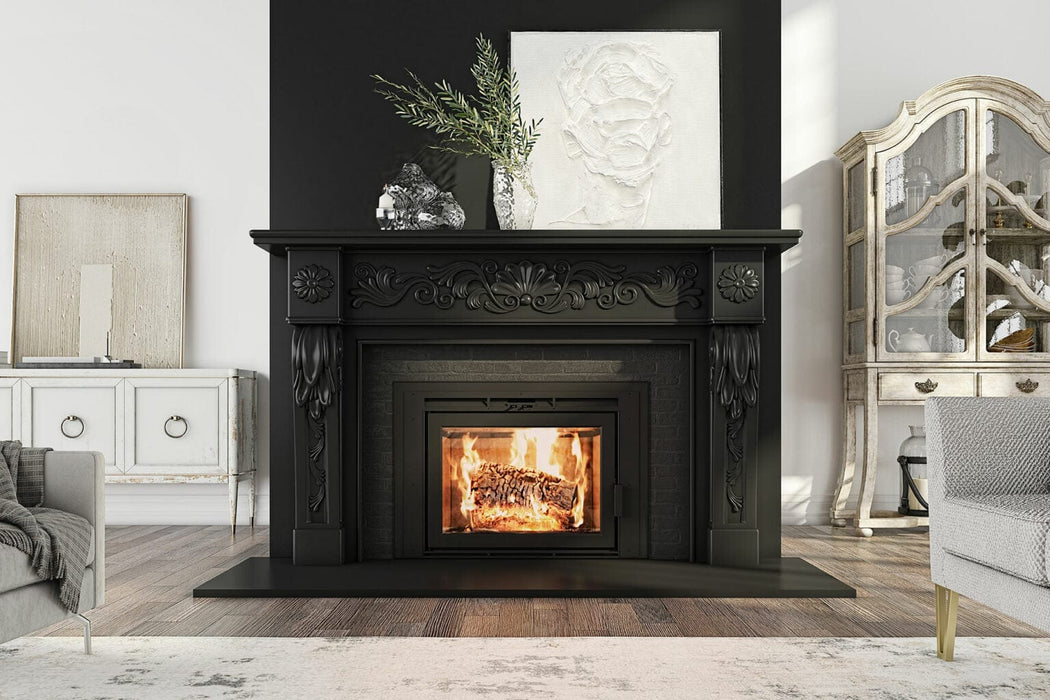 Ambiance Ambiance Fireplaces Flair 34 Wood Fireplace UW1200 Fireplace Finished - Wood