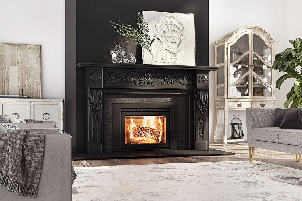 Ambiance Ambiance Fireplaces Flair 34 Wood Fireplace UW1200 Fireplace Finished - Wood