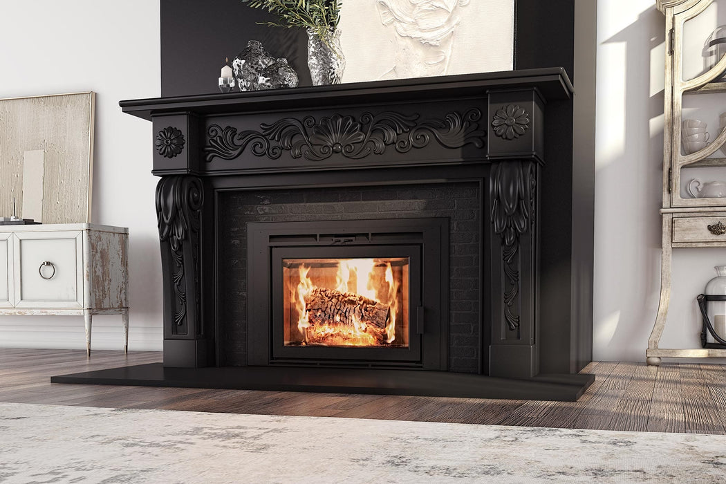 Ambiance Ambiance Fireplaces Flair 34 Wood Fireplace UW1200 Fireplace Finished - Wood