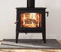 Ambiance Ambiance Fireplaces Hipster 14 Wood Stove AMB8240 Fireplace Finished - Wood