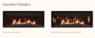 Ambiance Ambiance Fireplaces - Illusion 47 Linear Gas Fireplace AMB1000NTEA Fireplace Finished - Gas