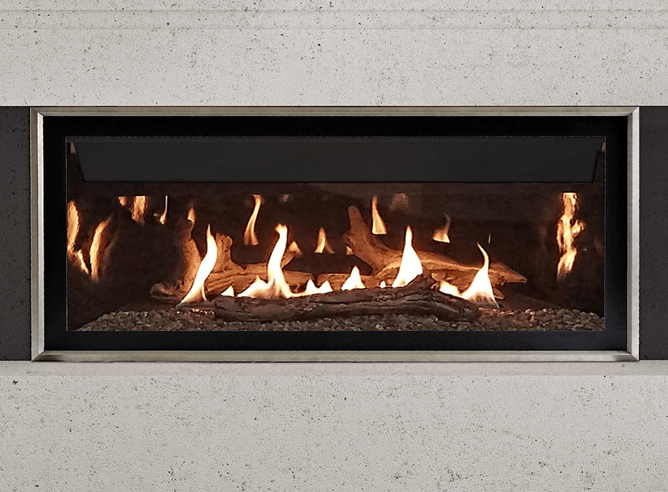 Ambiance Ambiance Fireplaces - Illusion 47 Linear Gas Fireplace AMB1000NTEA Fireplace Finished - Gas