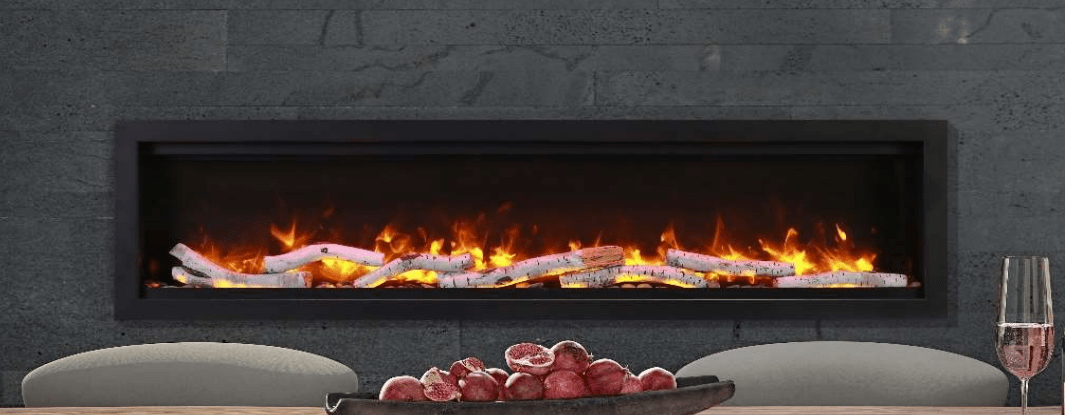 Ambiance Ambiance Fireplaces Impressionist 42 Electric Fireplace AMB-IW-42-3 Fireplace Finished - Electric