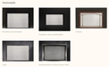 Ambiance Ambiance Fireplaces Inspiration 34 Gas Insert UF0600 Fireplace Finished - Gas