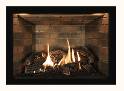 Ambiance Ambiance Fireplaces Interior Brick Finish (Inspiration 29) - UA0050 UA0050 Fireplace Accessories