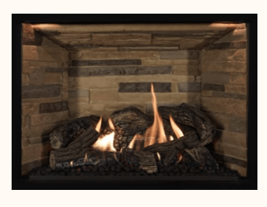 Ambiance Ambiance Fireplaces Interior Ledge Stone Finish (Inspiration 29) - UA0055 UA0055 Fireplace Accessories