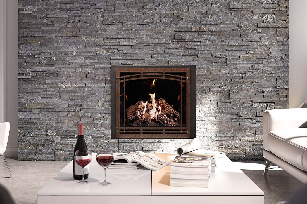 Ambiance Ambiance Fireplaces Intrigue 42 Gas Fireplace UF0100 Fireplace Finished - Gas