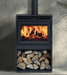 Ambiance Ambiance Fireplaces Novo 38 Freestanding Stove Fireplace Finished - Wood