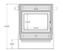 Ambiance Ambiance Fireplaces Traditional Surrounds (Astra Duo 38) - 38ATDFA-11 38ATDFA-11 Fireplace Accessories