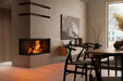 Ambiance Ambiance Luxus Corner Left 40 Zero-Clearance Wood Fireplace LXCL40 Fireplace Finished - Wood