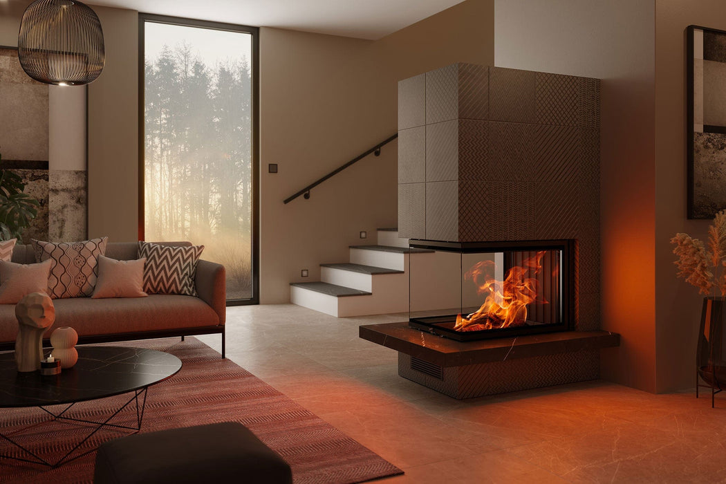 Ambiance Ambiance Luxus Pier 28 Zero-Clearance Wood Fireplace LXP28 Fireplace Finished - Wood