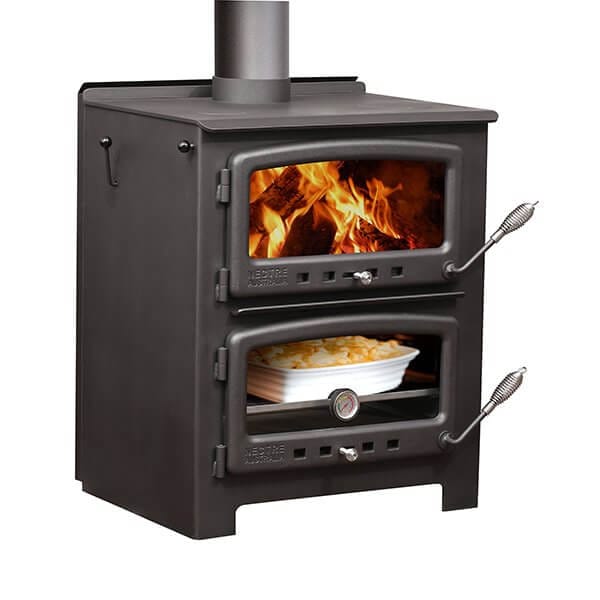 Ambiance Nectre N550 Big Baker's Oven & Wood Stove (Large) GD-N550 Fireplace Finished - Wood