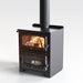 Ambiance Nectre N550 Big Baker's Oven & Wood Stove (Large) GD-N550 Fireplace Finished - Wood