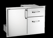 American Outdoor Grill American Outdoor Grill 18" Door with Double Drawer - 18-30-SSDD 18-30-SSDD Barbecue Parts 619655062402