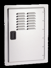 American Outdoor Grill American Outdoor Grill 20" Single Access Door with Louvers - 20-14-SDV 20-14-SDV Barbecue Parts 619655055022
