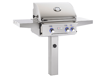 American Outdoor Grill American Outdoor Grill 24" L-Series Post Grill Barbecue Finished - Gas