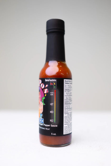 Beko Foods Inc Beko Po-Po's Hot Sauce (5 oz / 147 mL) POPO Barbecue Accessories