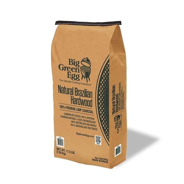 Big Green Egg Big Green Egg 100% Natural Brazilian Hardwood Lump Charcoal (17.5 lb.) - 127013 127013 Barbecue Accessories - Charcoal