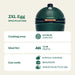 Big Green Egg Big Green Egg - 2XLarge 120939 Barbecue Finished - Charcoal