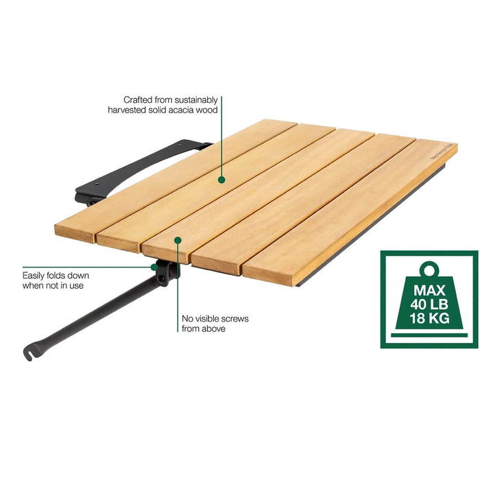 Big Green Egg Big Green Egg Acacia Modular Nest Mate - 128799 128799 Barbecue Accessories 6.65719E+11