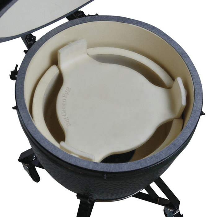 Big Green Egg Big Green Egg Built-in Kit - Medium 389517 Barbecue Finished - Charcoal