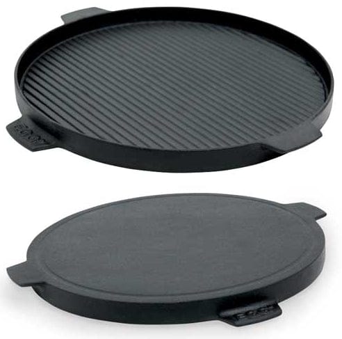 Big Green Egg Big Green Egg Cast-Iron Dual-Sided Plancha Griddle 117656 Barbecue Accessories