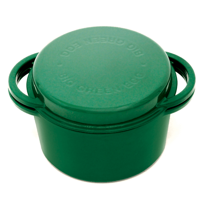 Big Green Egg Big Green Egg Enameled Cast Iron Dutch Oven Oval 117670 Barbecue Accessories 665719117670