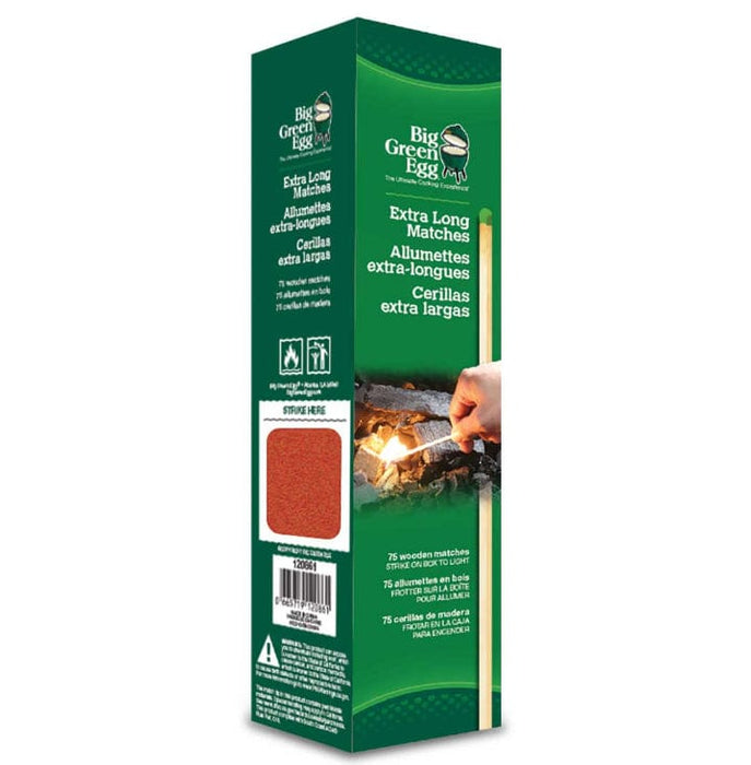 Big Green Egg Big Green Egg Extra Long Matches (Pack of 75) 120861 Barbecue Accessories