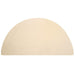 Big Green Egg Big Green Egg Half Moon Baking Stone (LG) - 121035 121035 Barbecue Accessories