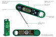 Big Green Egg Big Green Egg Instant Read Thermometer - 127150 127150 (Replaces 119575) 127150 Barbecue Accessories
