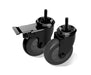 Big Green Egg Big Green Egg Locking Caster Kit 120410 Barbecue Parts