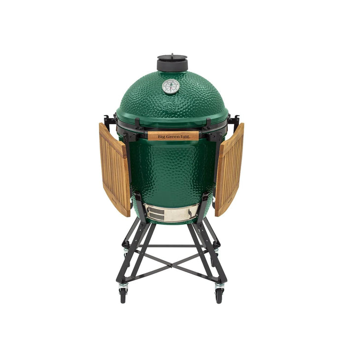 Big Green Egg Big Green Egg Nest Kit - Large Acacia Mates 389418 Barbecue Finished - Charcoal