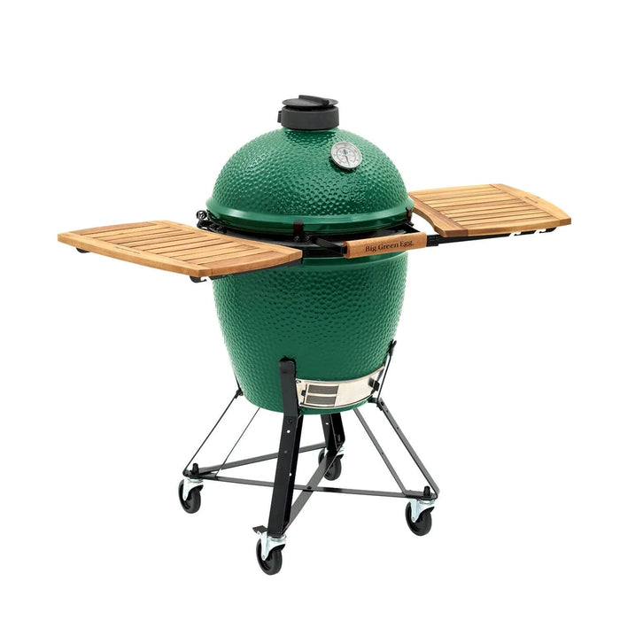 Big Green Egg Big Green Egg Nest Kit - Large Acacia Mates 389418 Barbecue Finished - Charcoal