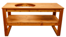 Big Green Egg Big Green Egg Red Cedar Table (Large Egg) - 389289 389289 Barbecue Accessories
