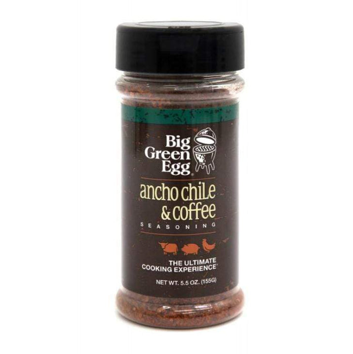 Big Green Egg Big Green Egg Seasonings (164g) Ancho Chile & Coffee 120557 Barbecue Accessories